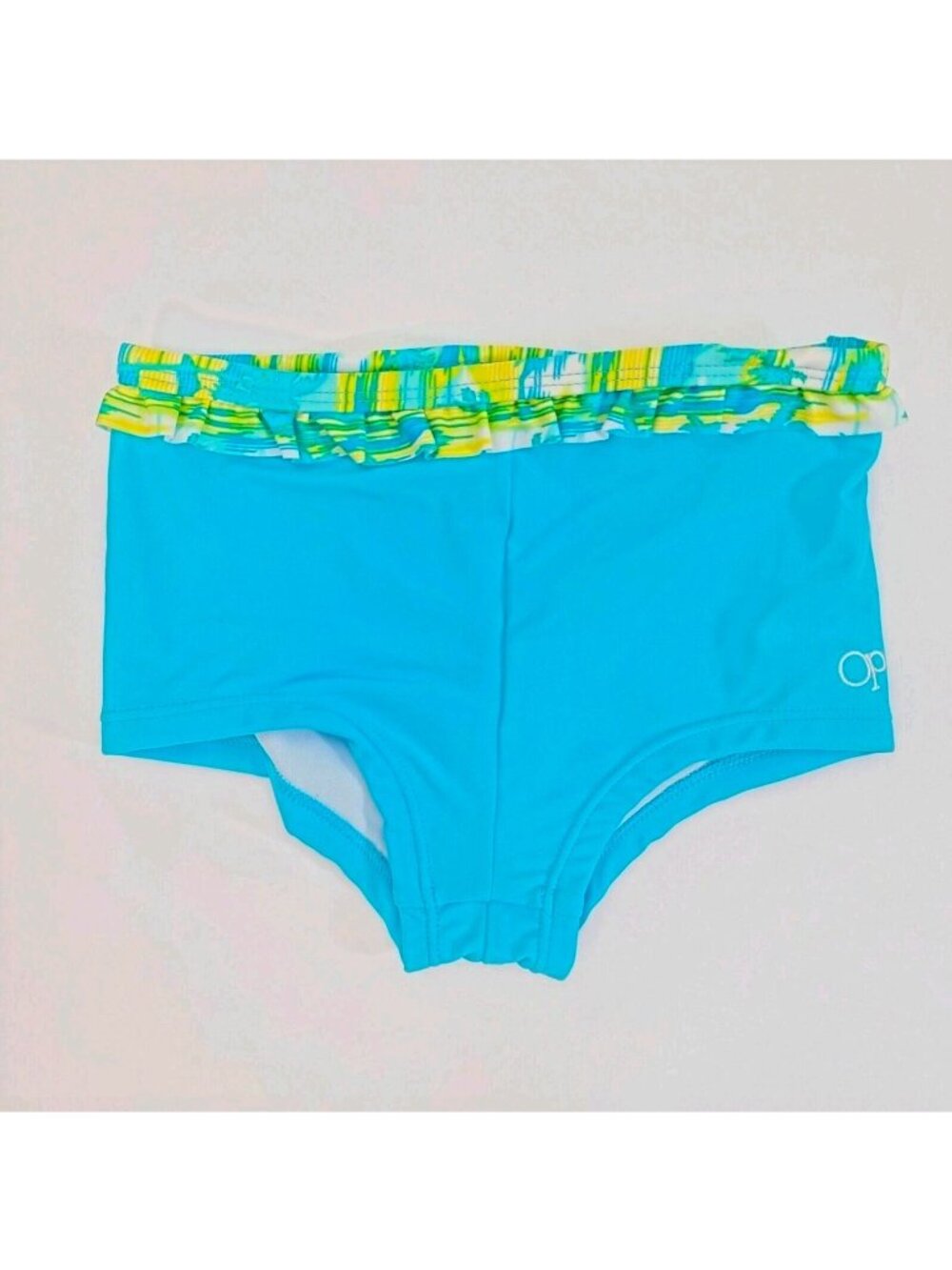 Baby Girls Two-Piece Tankini Swimsuit With Palm Print & UPF 50+ Sun Protection - Picture 8 of 10